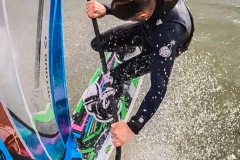 Windsurfing Alrø spinloop