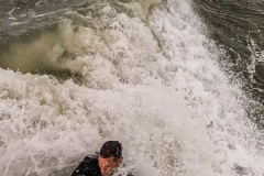 Windsurf wipeout Go pro Blåvand