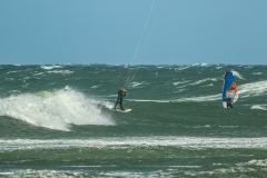 Kitesurfer Hanstholm Cold Hawaii