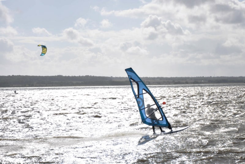 Husodde Strand windsurfing