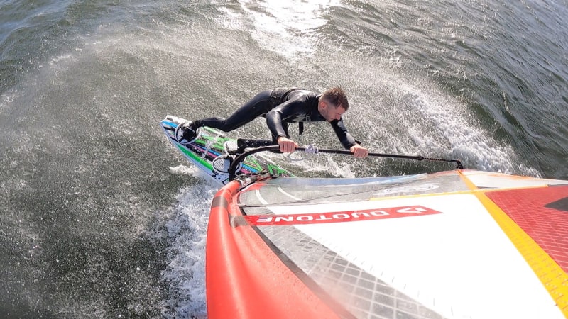 Borre Knob windsurf spotguide Anders Rasmussen