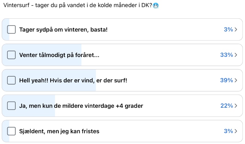 Vintersurf spørgsmål fra facebookgruppen