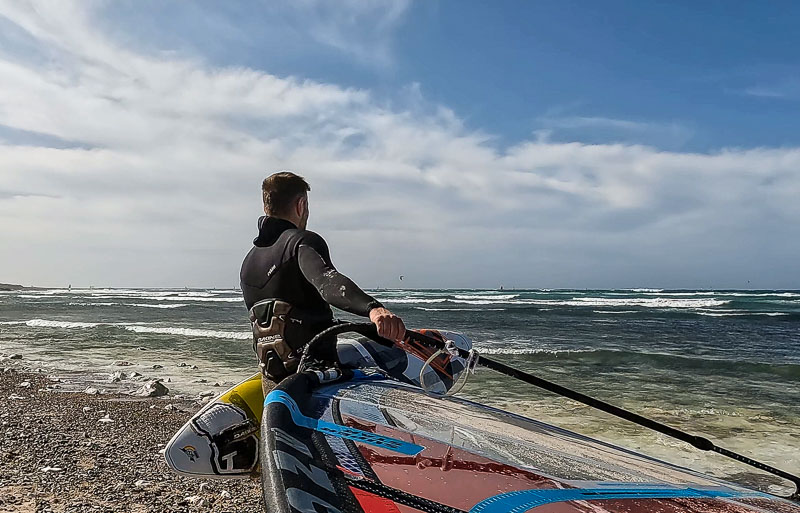 windsurfer Anders Rasmussen Hanstholm