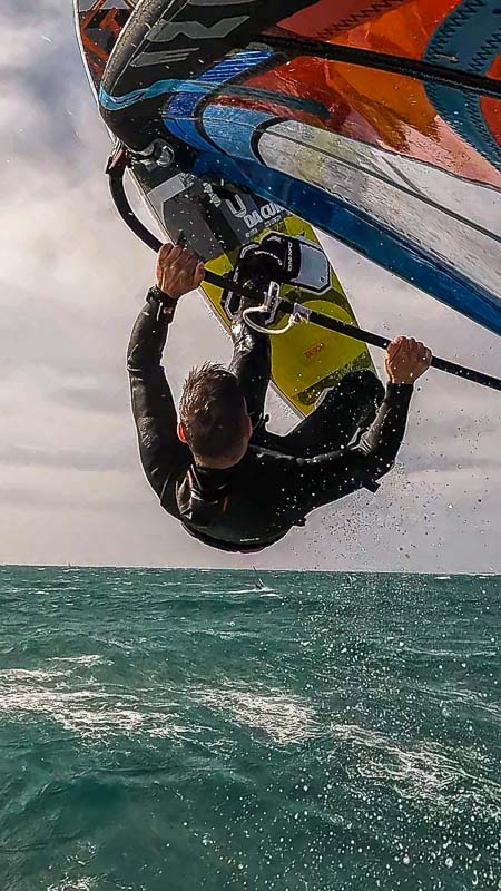 windsurfer Anders Rasmussen Backloop Hanstholm