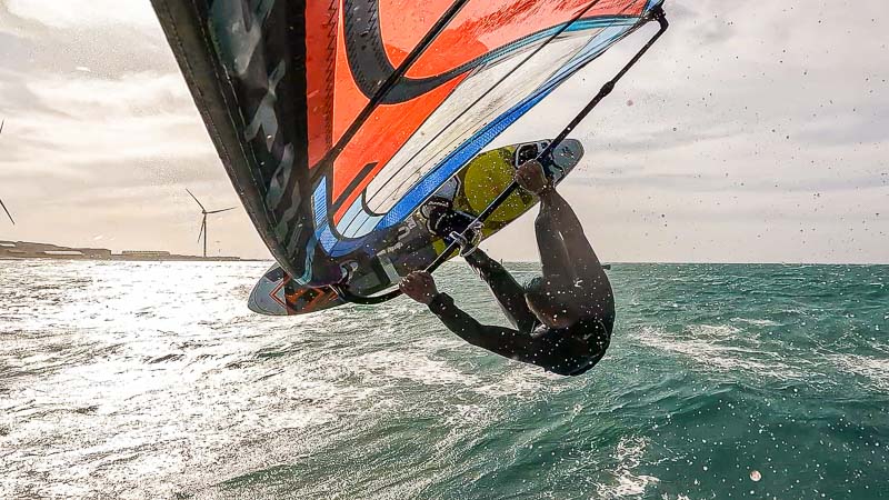 windsurfer Anders Rasmussen Backloop Hanstholm