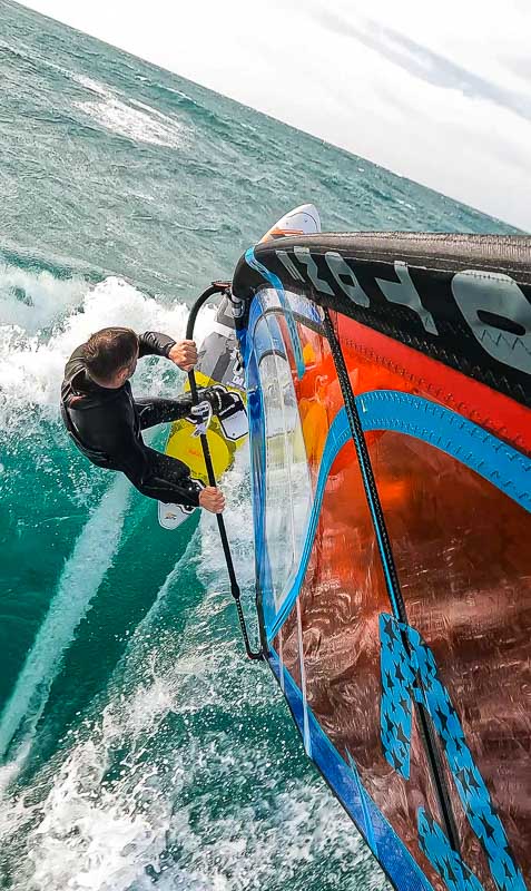 windsurfer Anders Rasmussen Backloop Hanstholm