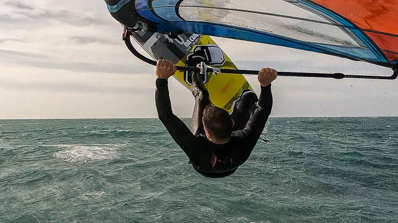 windsurfer Anders Rasmussen Backloop Hanstholm