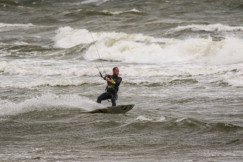 Kitesurfing Saksild Strand