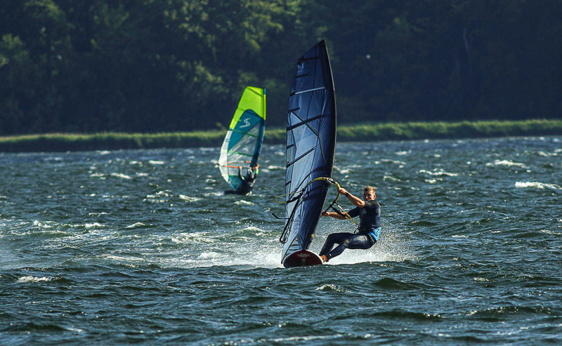 Johan Søe windsurfer