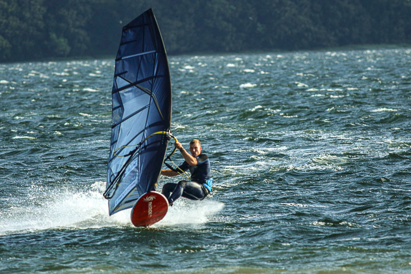 Johan Søe windsurfer