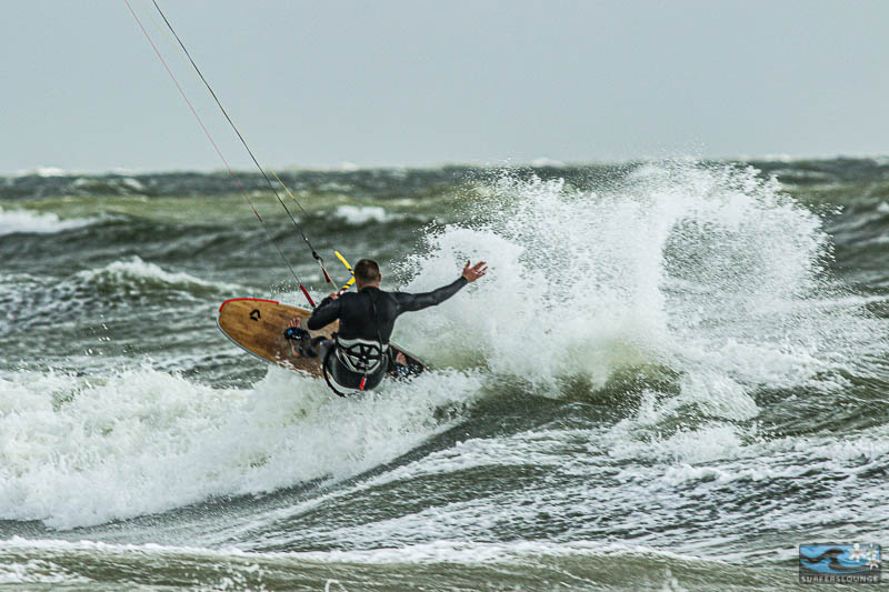 Kitesurfing Blåvand