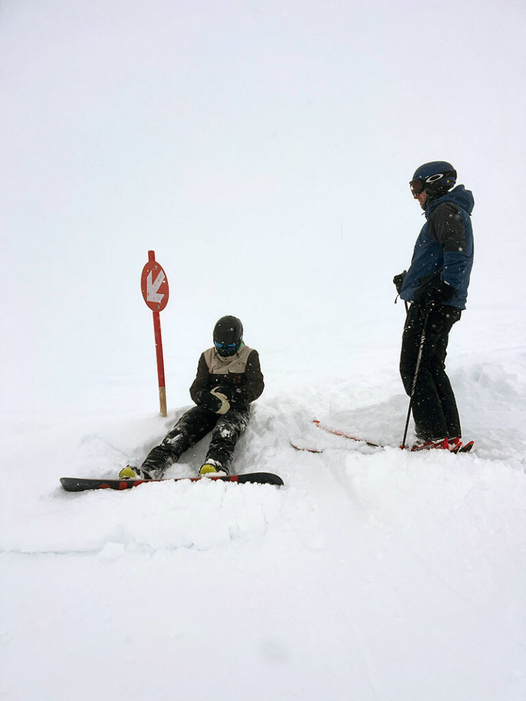 snowboard ski Mayrhofen Zillertal