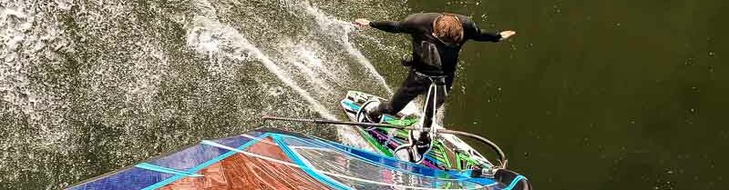 nohands windsurfing Anders e. Rasmussen