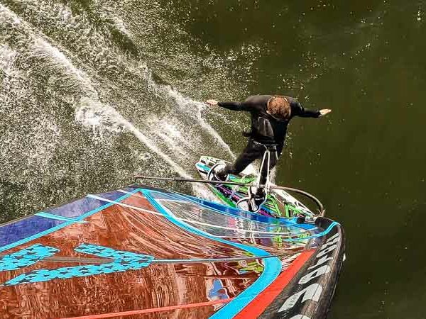 nohands windsurfing Anders e. Rasmussen