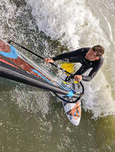 Anders E. Rasmussen Blåvand windsurf