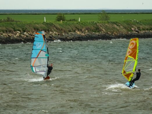 Windsurfing begyndervenligt Alrø Dæmning