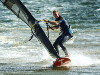 Johan Søe windsurfer