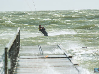 kitesurfing Blåvand