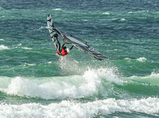 Bjørn Olesen windsurfing Hanstholm