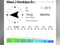 windfinder widget hookipa