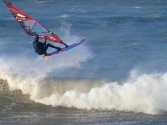 Mads Bjørnå Hanstholm Cold Hawaii windsurfing wave