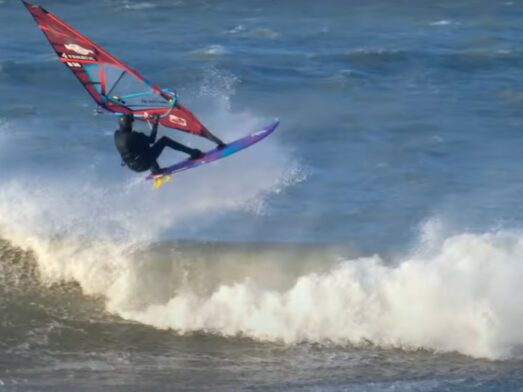 Mads Bjørnå Hanstholm Cold Hawaii windsurfing wave
