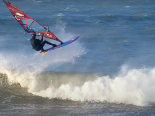 Mads Bjørnå Hanstholm Cold Hawaii windsurfing wave