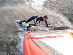 Borre Knob windsurfing freestyle e-slider Anders Erland Rasmussen